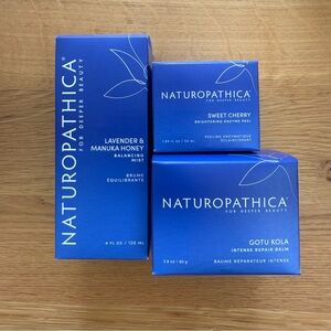 Naturopathica Skincare - Lavender & Manuka Mist, Cherry Peel, Gotu Kola Balm